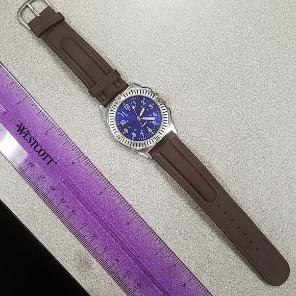 Great Condition Advance Blue & Brown Watch - Picture 2 of 8